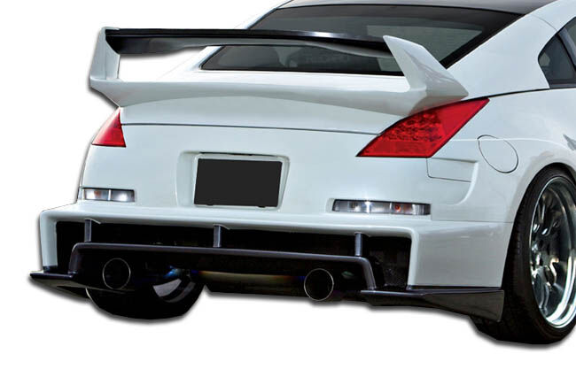 2003-2009 Nissan 350Z Duraflex AM-S Wide Body Rear Diffuser - 1PC - 107227