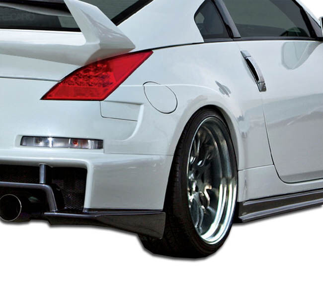 2003-2009 Nissan 350Z Duraflex AM-S Wide Body Rear Fender Flares - 2PC - 107229