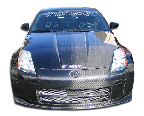 2003-2008 Nissan 350Z Carbon Fiber N-1 Front Bumper Cover - 1 Piece - 102792