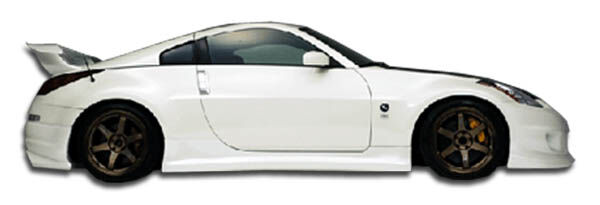 2003-2008 Nissan 350Z Duraflex Spirit Side Skirts Rocker Panels - 2PC - 100504