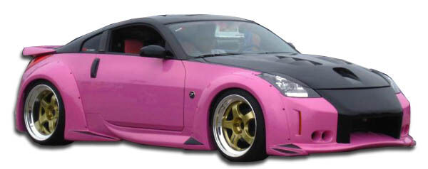 2003-2008 Nissan 350Z 2DR Duraflex Vader 3 Wide Body Kit - 9PC - 108084