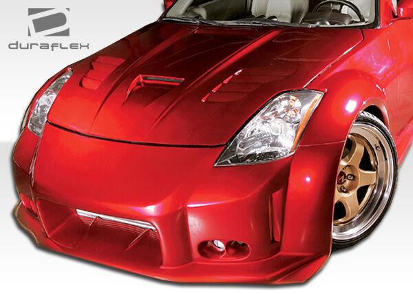 2003-2008 Nissan 350Z Z33 Duraflex Vader 3 Wide Body Front Fender Flares - 2 Piece