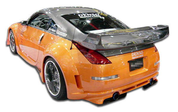 2003-2008 Nissan 350Z Duraflex Vader 3 Wide Body Rear Bumper Cover - 1PC - 10226