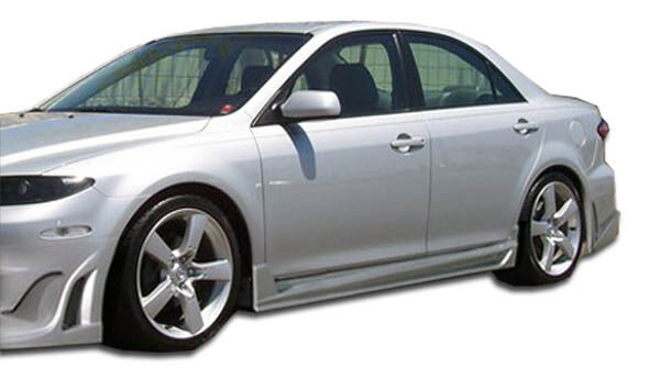 2003-2008 Mazda 6 Duraflex Bomber Side Skirts Rocker Panels - 2PC - 103306