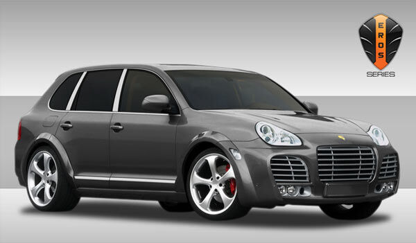 2003-2006 Porsche Cayenne Urethane AF-1 Bumper Scoops ( PUR-RIM ) - 2 Piece - Clearance Item
