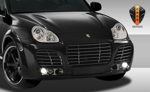 2003-2006 Porsche Cayenne Urethane AF-1 Bumper Scoops ( PUR-RIM ) - 2 Piece - Clearance Item
