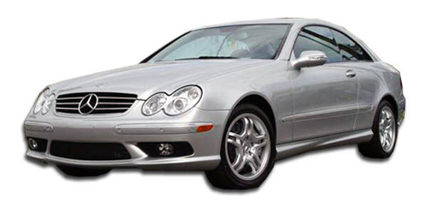 2003-2009 Mercedes CLK W209 Duraflex W-1 Body Kit - 6 Piece