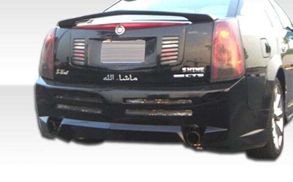 Duraflex Platinum Style Fiberglass/FRP Rear Bumper for 2003-2007 Cadillac CTS - 119449