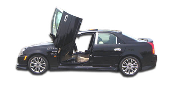 2003-2007 Cadillac CTS Duraflex Platinum Side Skirts Rocker Panels - 2PC - 10042