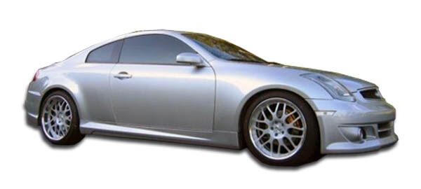2003-2007 Infiniti G Coupe G35 Duraflex K-1 Side Skirts Rocker Panels - 2PC - 10