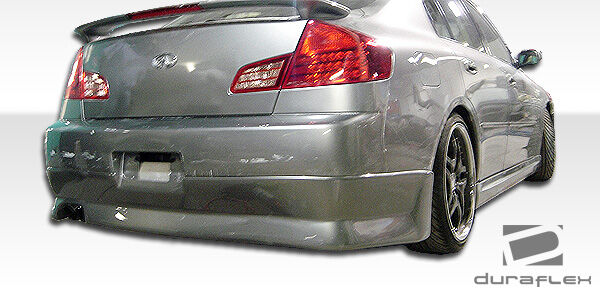 2003-2004 Infiniti G Sedan G35 Duraflex GT Competition Rear Lip Under Spoiler Air Dam - 1 Piece
