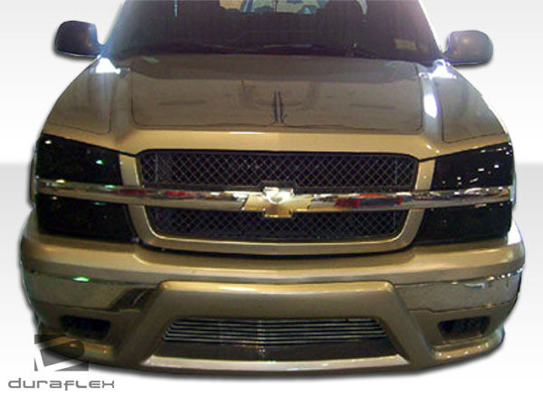 2003-2006 Chevrolet Silverado 2002-2006 Chevrolet Avalanche Duraflex Platinum Front Bumper Cover (w/o cladding) - 1 Piece