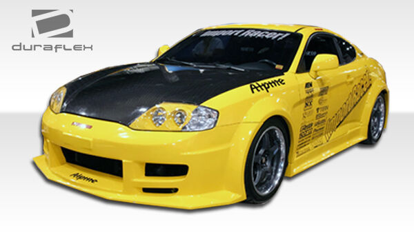 2003-2006 Hyundai Tiburon Duraflex Poison Flared Front Bumper Cover - 1 Piece