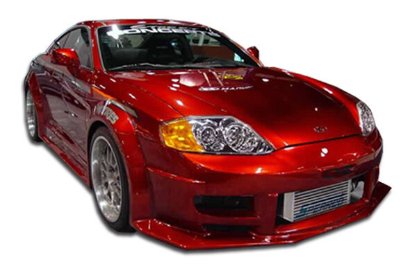 2003-2006 Hyundai Tiburon Duraflex Poison Flared Front Bumper Cover - 1PC - 1004