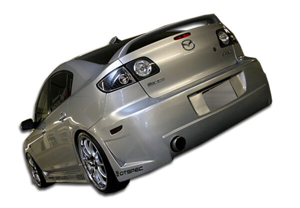 2004-2009 Mazda 3 4DR Duraflex B-2 Rear Bumper Cover - 1PC - 100563