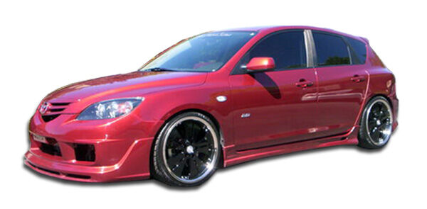 2004-2009 Mazda 3 Duraflex K-1 Side Skirts Rocker Panels - 2PC - 103161