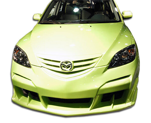 2004-2009 Mazda 3 HB Duraflex Raven Front Bumper Cover - 1PC - 100566