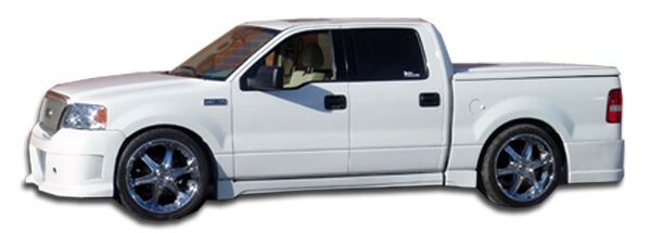 2004-2008 Ford F-150 4DR Duraflex Platinum Side Skirts Rocker Panels - 4PC - 102