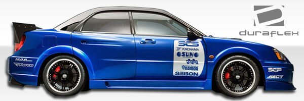 2004-2005 Subaru Impreza WRX STI 4DR Duraflex C-GT Wide Body Rear Fender Flares - 2 Piece