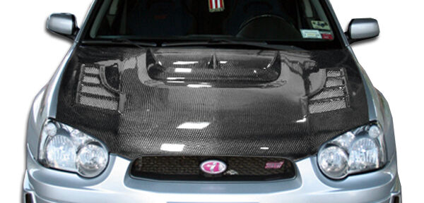 2004-2005 Subaru Impreza WRX STI Carbon Fiber C-1 Hood - 1 Piece - 103127