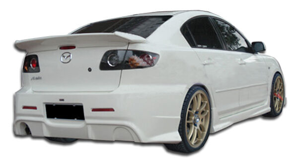 2004-2009 Mazda 3 4DR Duraflex I-Spec Rear Bumper Cover - 1PC - 104480