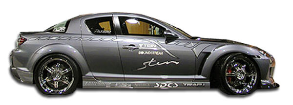 2004-2011 Mazda RX-8 Duraflex M-1 Speed Side Skirts Rocker Panels - 2PC - 100584