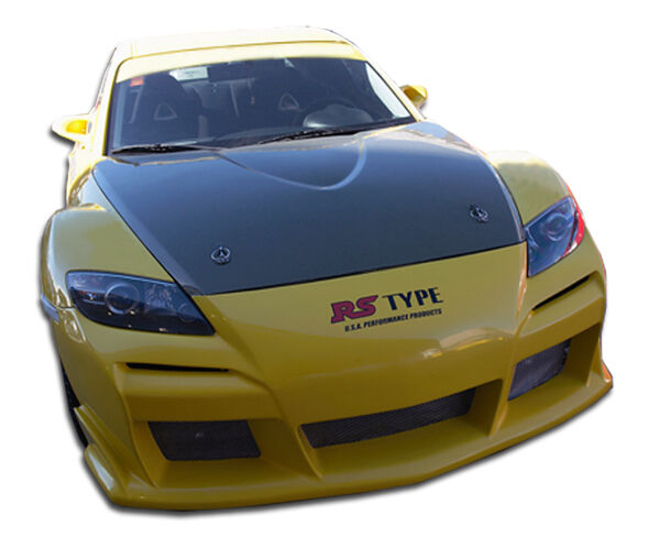 2004-2008 Mazda RX-8 Duraflex Raven Front Bumper Cover - 1PC - 103214