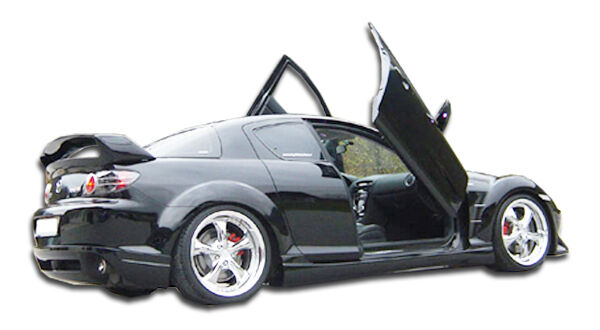 2004-2011 Mazda RX-8 Duraflex R-Speed Side Skirts Rocker Panels - 2PC - 103155