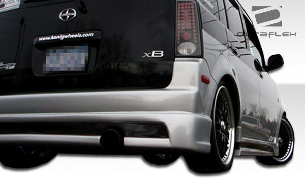 2004-2007 Scion xB Duraflex F-1 Rear Lip Under Spoiler Air Dam - 1 Piece