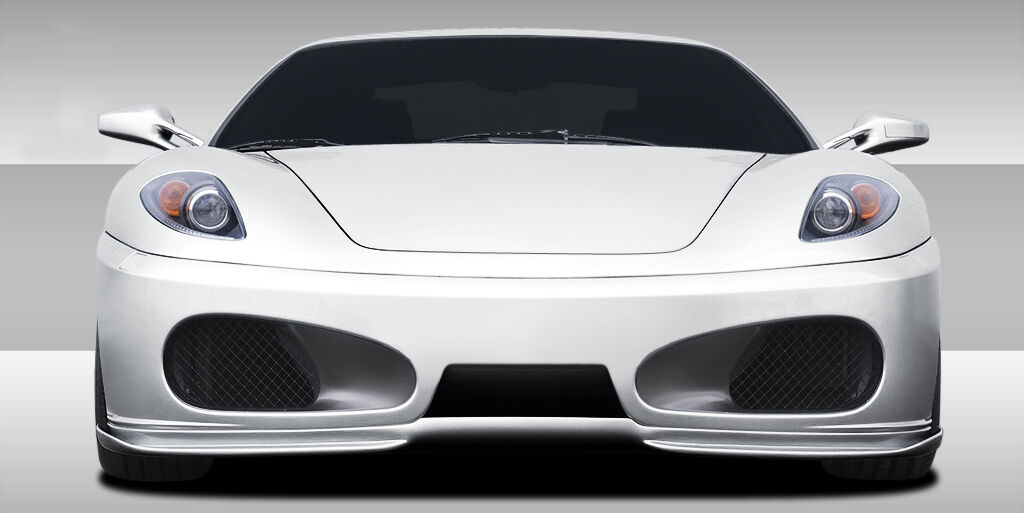 Duraflex Eros Version 1 Style Fiberglass/FRP Front Bumper Lip/Add On for 2005-2009 Ferrari F430 - 107729