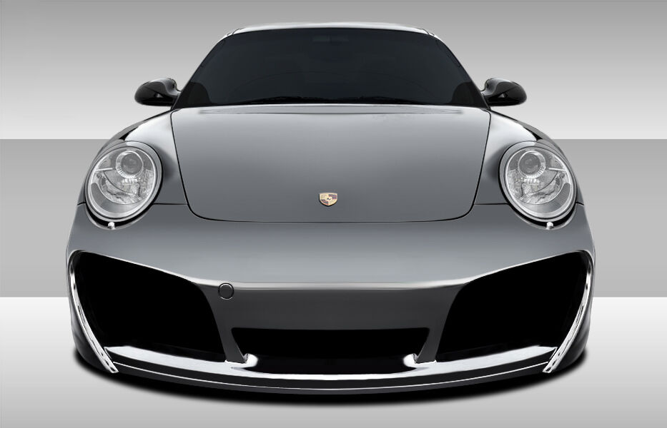 Duraflex Eros Version 1 Style Fiberglass/FRP Front Bumper for 2005-2011 Porsche 997 - 107835