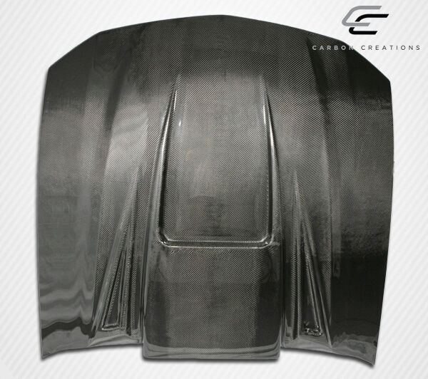 2005-2009 Ford Mustang Carbon Creations Spyder3 Hood - 1 Piece