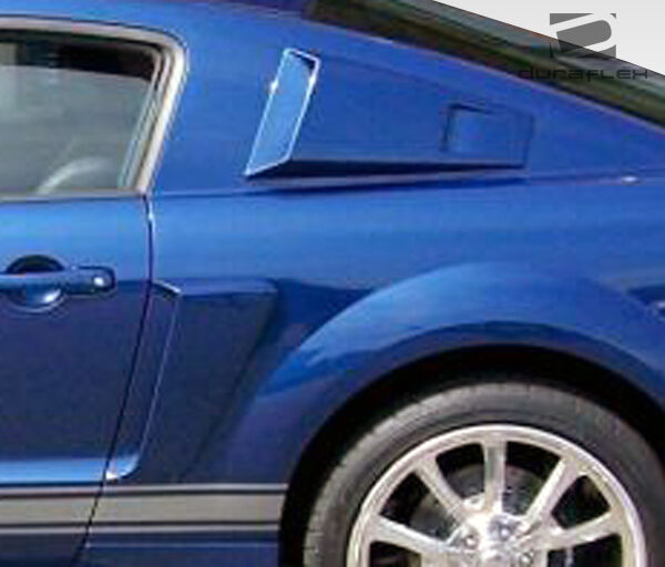 2005-2009 Ford Mustang Duraflex CVX Side Scoop - 2 Piece
