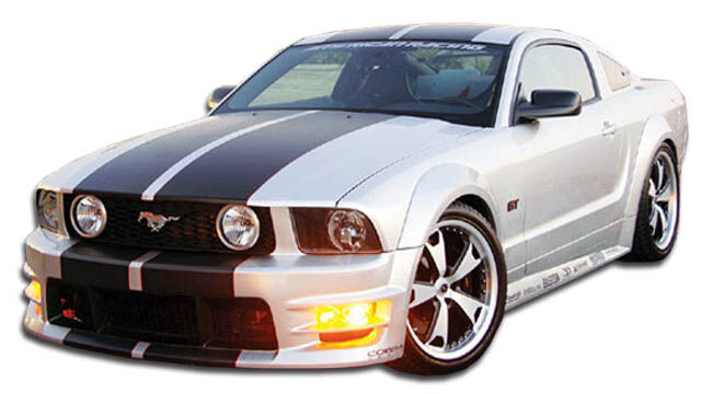 2005-2009 Ford Mustang Duraflex GT500 Wide Body Kit - 10PC - 104952