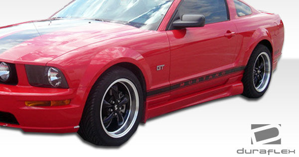 2005-2009 Ford Mustang V6 Duraflex Racer Body Kit - 4 Piece