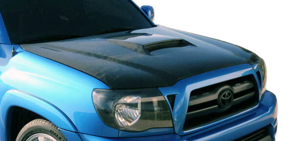 2005-2009 Toyota Tacoma Carbon Fiber SR5 Hood - 1 Piece - 104743