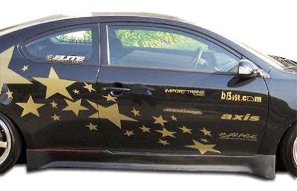 Extreme Dimensions Touring Style Polyurethane Side Skirts for 2005-2010 Scion TC - 102647