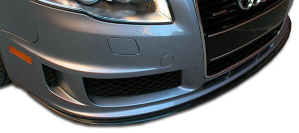 2006-2008 Audi A4 S4 2DR 4DR Wagon Carbon Fiber DTM Look Front Under Spoiler Air