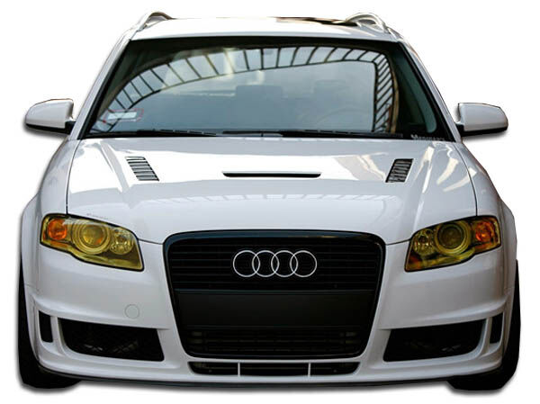 2006-2008 Audi A4 S4 2DR 4DR Wagon Duraflex DTM Look Front Bumper Cover - 1PC -