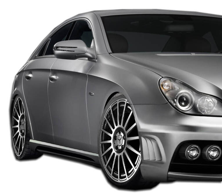 2006-2011 Mercedes CLS Class C219 W219 Duraflex W-1 Side Skirts Rocker Panels -