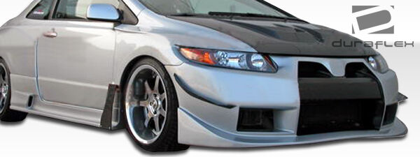 2006-2011 Honda Civic 2DR Duraflex GT500 Wide Body Front Fenders - 2 Piece