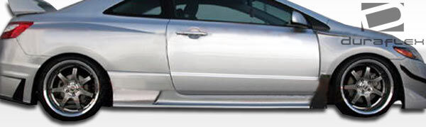 2006-2011 Honda Civic 2DR Duraflex GT500 Wide Body Front Fenders - 2 Piece