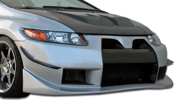 2006-2011 Honda Civic 2DR Duraflex GT500 Wide Body Front Bumper Cover - 1PC - 10