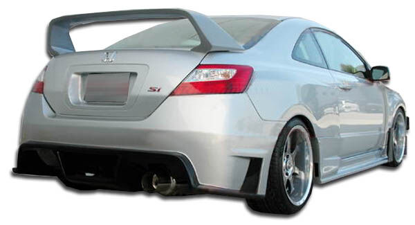 2006-2011 Honda Civic 2DR Duraflex GT500 Wide Body Rear Bumper Cover - 1PC - 105
