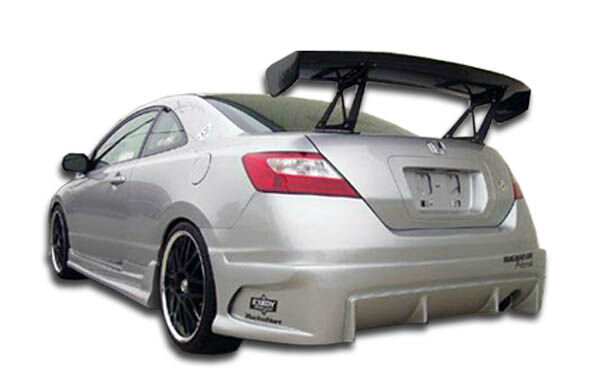 2006-2011 Honda Civic 2DR Duraflex Raven Rear Bumper Cover - 1PC - 103333