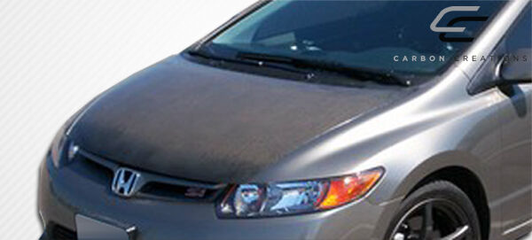 2006-2011 Honda Civic 4DR Carbon Creations OEM Look Hood - 1 Piece