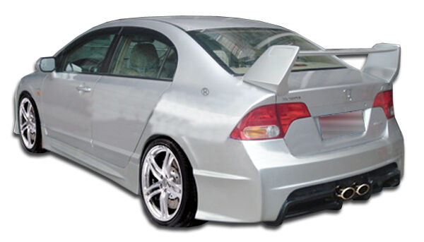2006-2011 Honda Civic 4DR Duraflex R-Spec Side Skirts Rocker Panels - 2PC - 1044