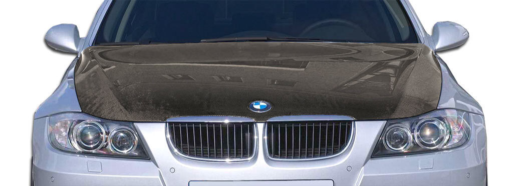 2006-2008 BMW 3 Series E90 4DR Carbon Fiber OEM Hood - 1 Piece - 106287