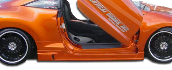 2006-2012 Mitsubishi Eclipse Duraflex Demon Side Skirts Rocker Panels - 2PC - 10