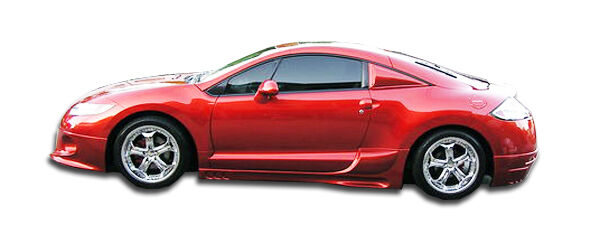 2006-2012 Mitsubishi Eclipse Duraflex Racer Side Skirts Rocker Panels - 2PC - 10
